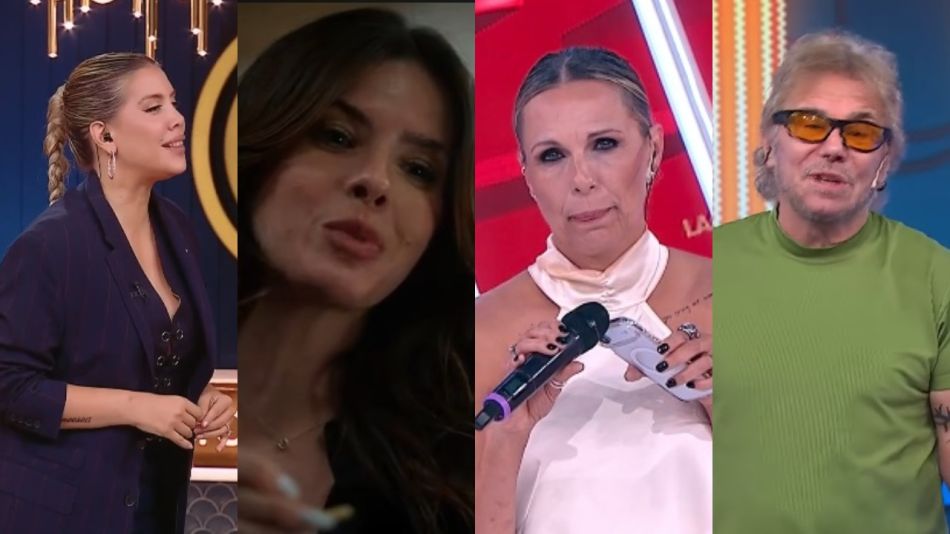 Wanda Nara, China Suárez, Denise Dumas y Beto Casella