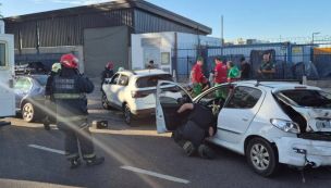 Choque múltiple en la Costanera 21022026