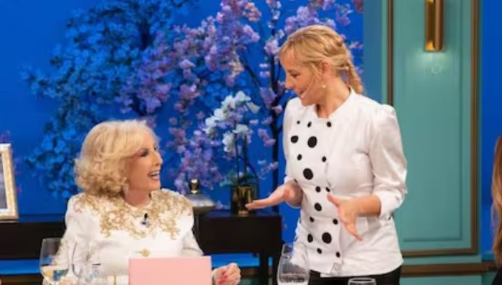 La sorpresa de Jimena Monteverde a Mirtha Legrand durante la grabación de su programa: qué pasó
