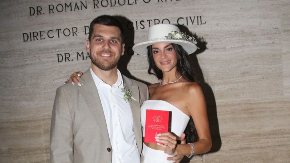 Emily Lucius y Rodrigo Valladares