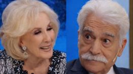 Mirtha Legrand 'beboteó' con Jorge Asís en su 'Mesaza'