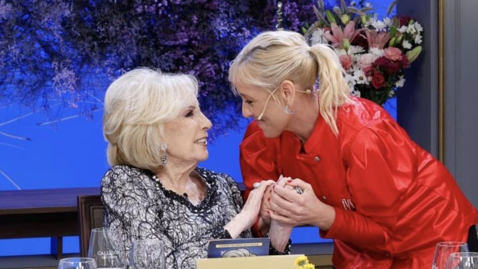 Mirtha Legrand y Jimena Monteverde