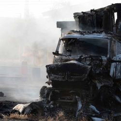 El ejército mexicano anunció que había abatido al poderoso narcotraficante Nemesio "El Mencho" Oseguera en una operación que desató una ola de violencia en diversas partes del país. Foto de Ulises RUIZ / AFP | Foto:AFP