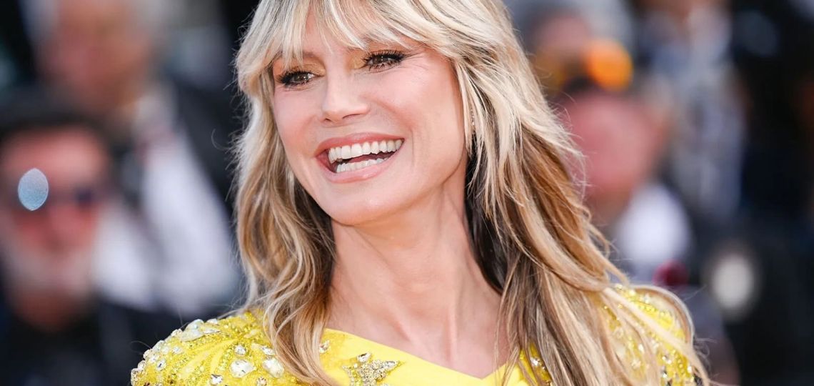 Heidi Klum: “Sí, tengo kilos de más, y es porque transito la menopausia”