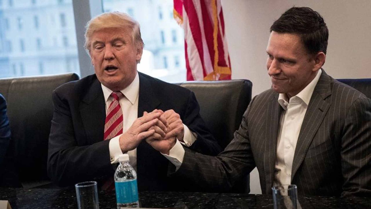  Trump y Peter Thiel | Foto:CEDOC