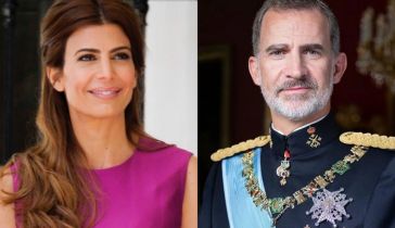 Juliana Awada y el Rey Felipe VI