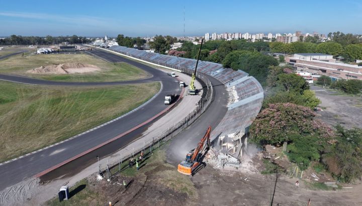 Finalizó la demolición de la tribuna 15: cómo llevarte un recuerdo del Gálvez