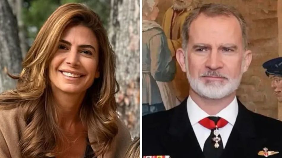 Juliana Awada, rey Felipe VI
