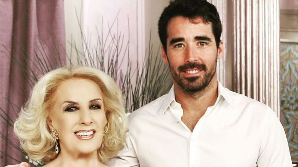 Nacho Viale y Mirtha Legrand