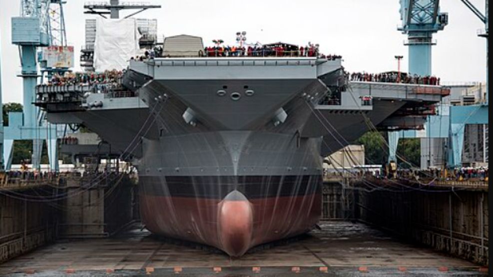 El USS Gerald R. Ford