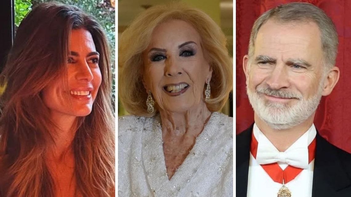 Tras los rumores de romance con Juliana Awada, el rey Felipe habría llamado  a Mirtha Legrand: qué le dijo | Caras