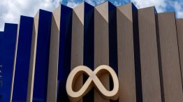 Meta Platforms Inc. signage in Menlo Park, California