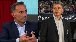 Diego Latorre y Marcelo Gallardo