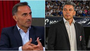 Diego Latorre y Marcelo Gallardo