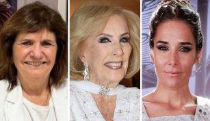 Patricia Bullrich, Mirtha Legrand, Juana Viale