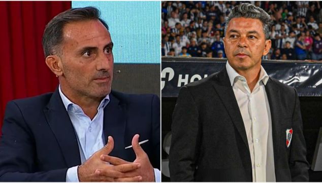 Diego Latorre y Marcelo Gallardo