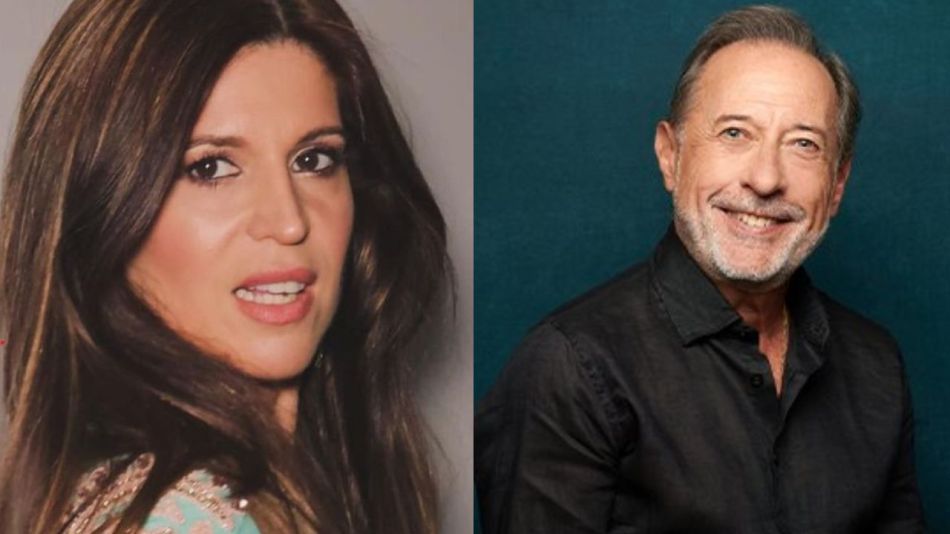 Elba Marcovecchio y Guillermo Francella