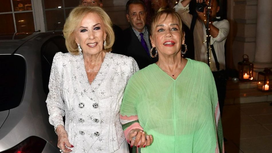 Mirtha Legrand y Marcela Tinayre