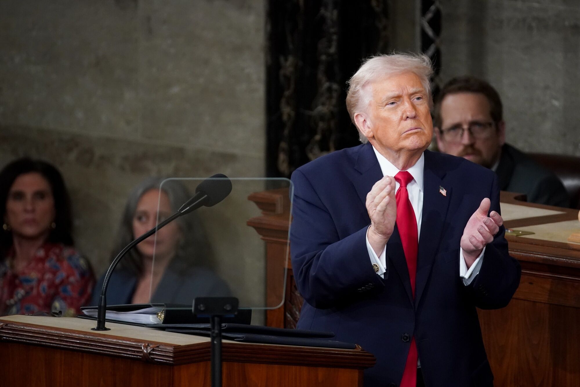 President Trump Delivers State Of The Union Address