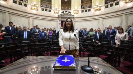 La senadora jujeña del Peronismo Federal, Carolina Moisés, juró como vicepresidenta del Senado