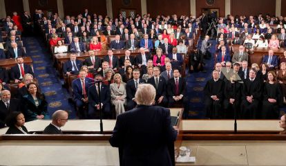 Donald Trump da el discurso del Estado de la Unión 20260224