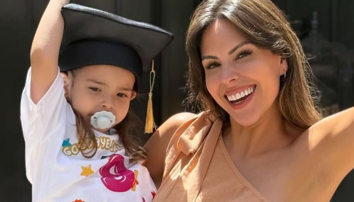 Sarah Burlando dio un importante paso en el jardín que emocionó a Barby Franco