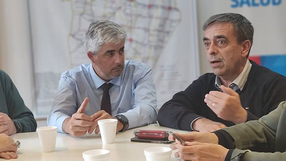 Ricardo Pieckensteiner junto a Kleim