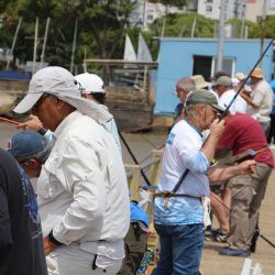 En el muelle predominaron mojarras, trompuditos y pequeños bagres, manteniendo entretenidos a los competidores. Sin embargo, en los primeros tramos de la entrada al club aparecieron las sorpresas.