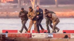 Ousted Venezuelan President Nicolas Maduro ahead of his appearance in federal court in New York, on Jan. 5.