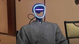 Buddharoid, el monje robot  de Japon 26022026