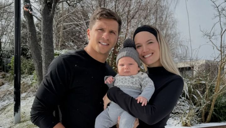 Así festejaron Eva Bargiela y Gianluca Simeone los cuatro meses de Faustino: "Imagínense el año"