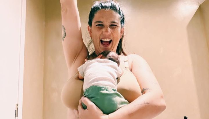 Juana Repetto reveló qué hizo con la placenta tras el nacimiento de su tercer hijo: "Tiene mi olor"