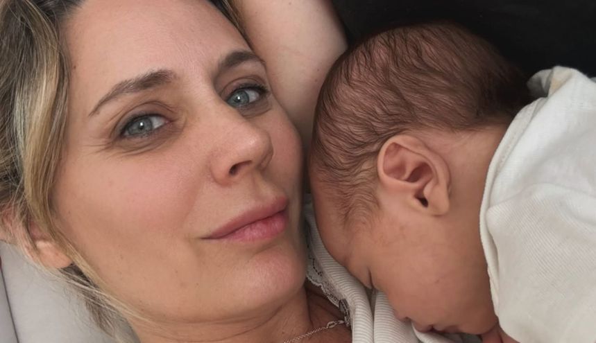 Rocío Marengo y su hijo Isidro