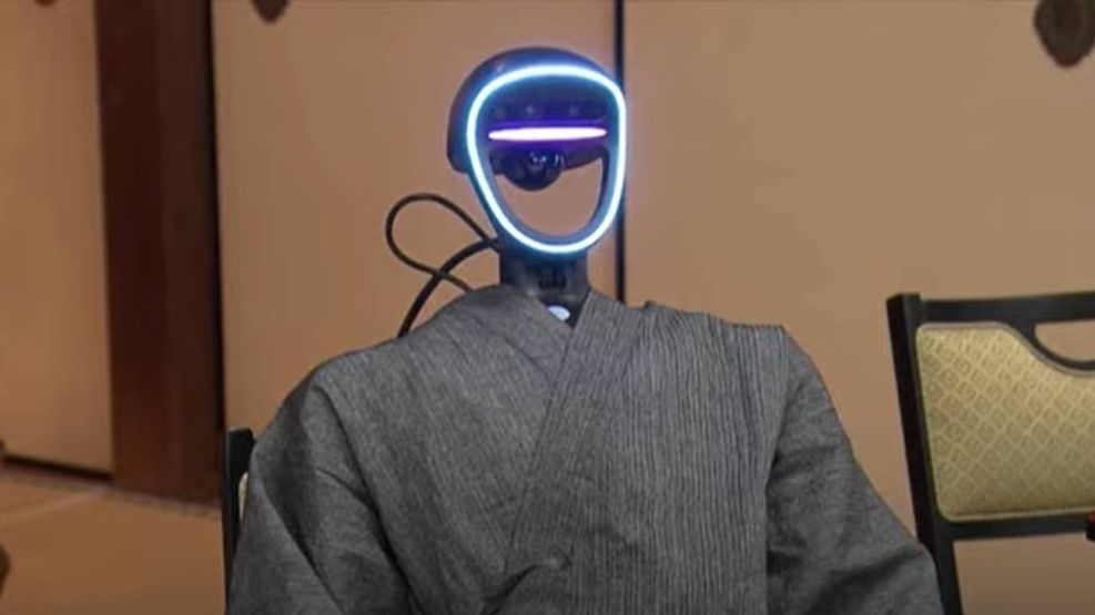 Buddharoid, el monje robot  de Japon 26022026