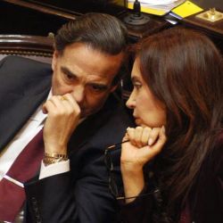 Miguel Pichetto y Cristina Kirchner | Foto:CEDOC