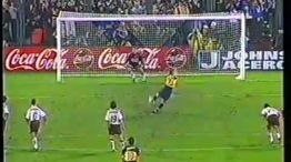 El penal de Martín Palermo con dos pies: la histórica controversia reglamentaria entre Boca Juniors y Platense