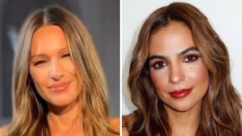 Pampita y Agustina Cherri apuestan a vestidos tornasolados con el color furor de la temporada