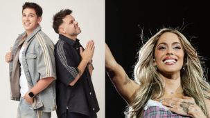 Tini y Q’Lokura juntos en el Kempes