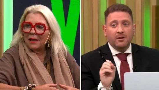 Lilita Carrió con Joni Viale: "Yo a tu papá no lo quise nunca"
