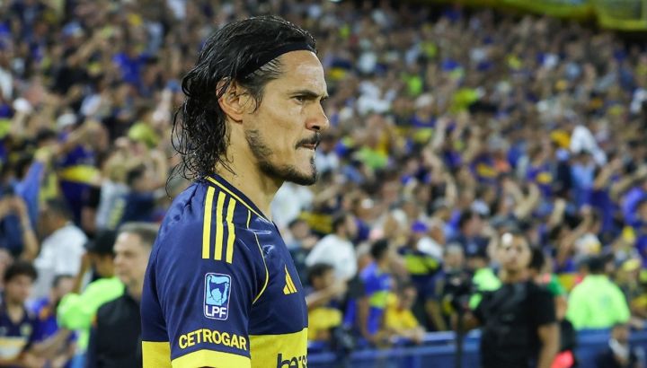 Edinson Cavani en Boca Juniors