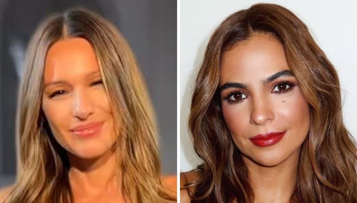 Pampita y Agustina Cherri apuestan a vestidos tornasolados con el color furor de la temporada