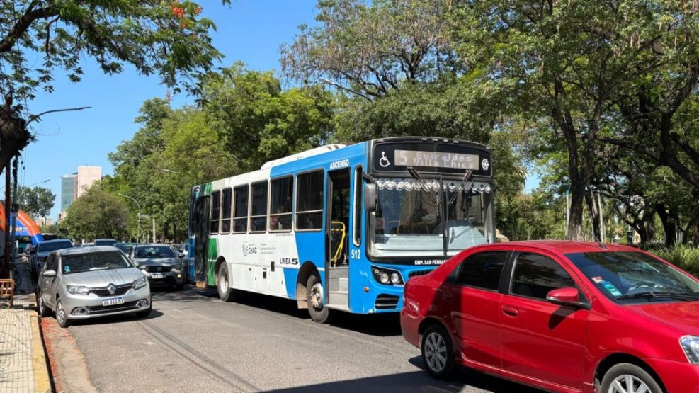 Colectivo en el Gran Resistencia
