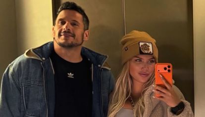 Wanda Nara y Martín Migueles en Milán