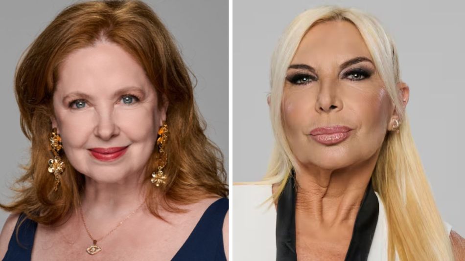 Andrea del Boca y Yanina Zilli en Gran Hermano Generación Dorada