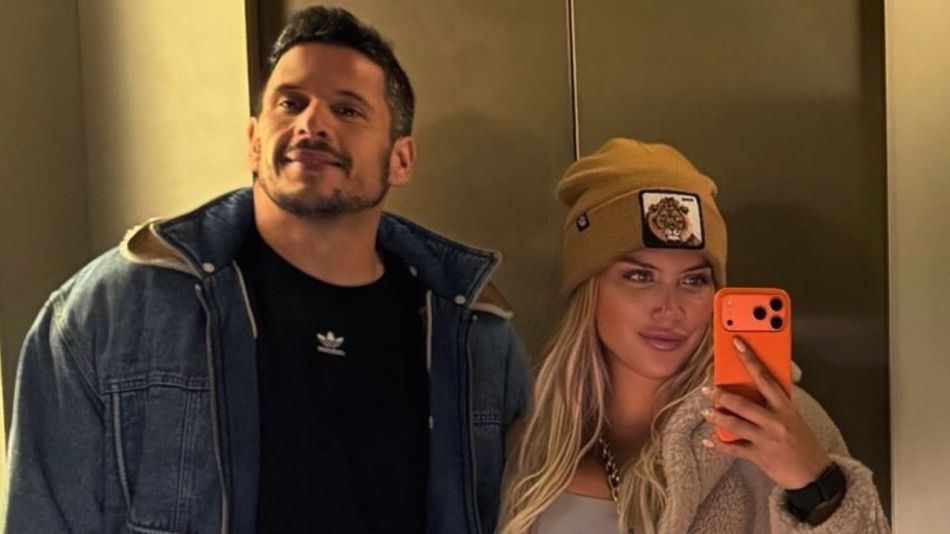 Wanda Nara y Martín Migueles en Milán