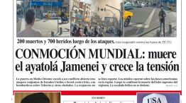 La tapa del Diario PERFIL del domingo 1° de marzo de 2026