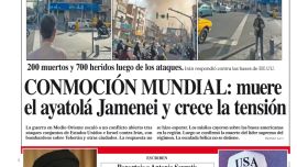 La tapa del Diario PERFIL del domingo 1° de marzo de 2026