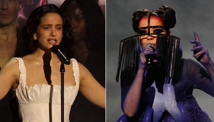 Rosalía impactó en los BRIT Awards con su interpretación de "Berghain" junto a Björk