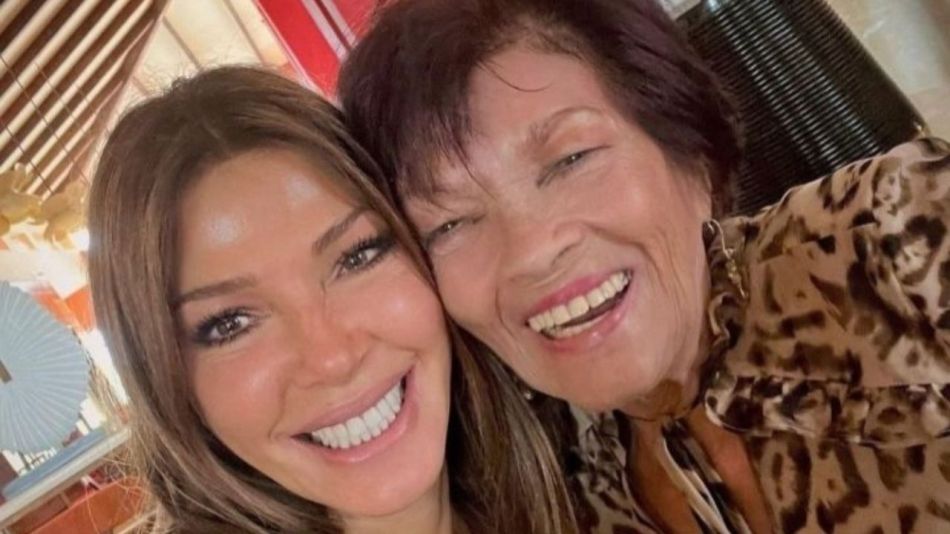 Cathy Fulop y su mamá Cleopatra