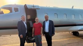 Nahuel Gallo volvió en un vuelo de AFA: "Venezuela no iba a entregarlo al Gobierno argentino"